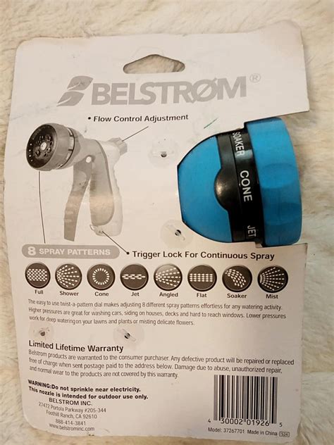 belstrom  pattern front trigger nozzel ebay