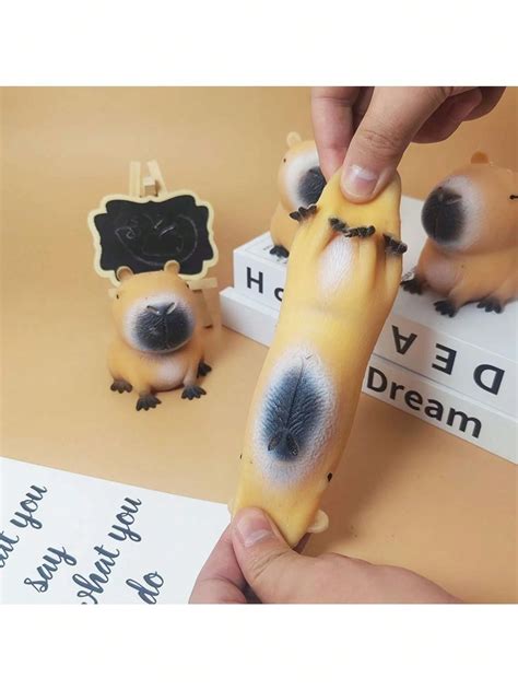 Capybara Squeeze Toy, Anti-Stress Relief Gadget, Creative Water Rodent