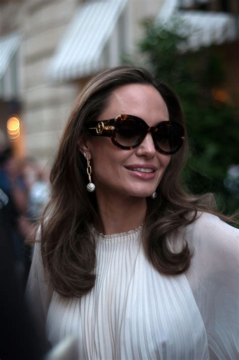 Angelina Jolie Spotted With Jacqueline Bisset At Paris