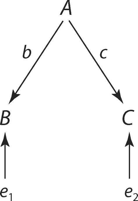 simple path model   variable  affects      path