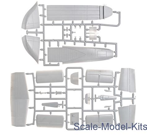 Mikro Mir - British heavy transport aircraft "Blackburn Beverley" - plastic scale model kit in 1 ...