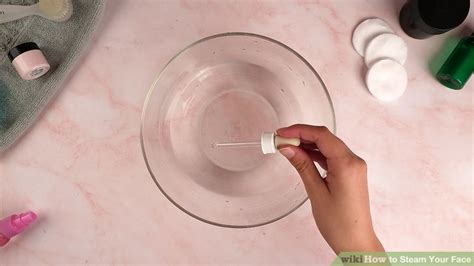 how to steam your face at home