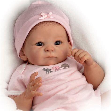 'Little Peanut' Lifelike Poseable So Truly Real® Baby Girl Doll | Baby ...