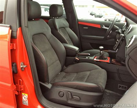Audi A3 S3 RS3 8P Sportsitze Schalensitz Leder/Alcantara elektr