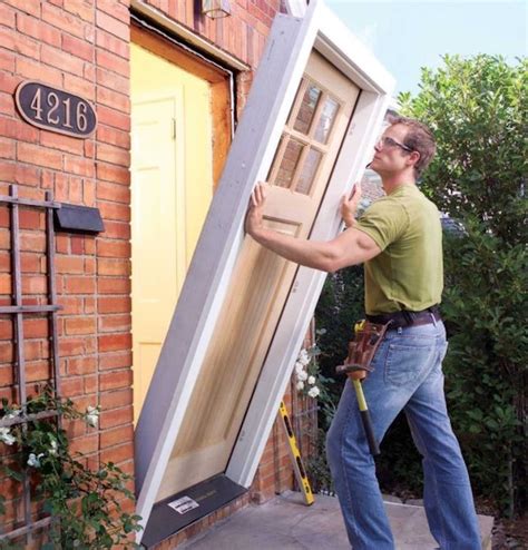 exterior door replacement  woodworking plancom