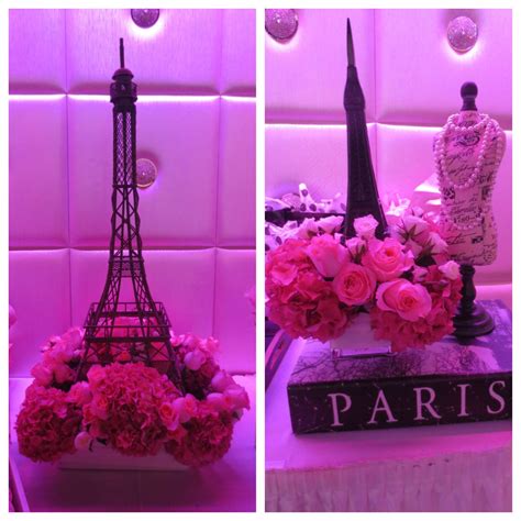 Paris Theme Bridal Shower by Butterfly Floral in Los Angeles