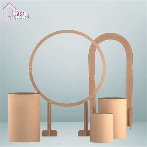 Painel E Cilindros Mdf - Monte sua Decoração – Cilindros e Painel Arco MDF para Eventos | Shopee ...