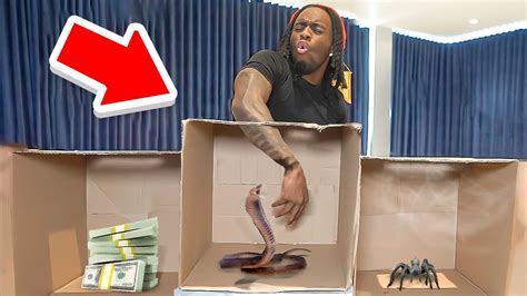 Kai Cenat WHATS IN THE BOX Challenge! - YouTube