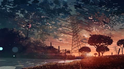 2048x1152 Anime Landscape Wallpaper,2048x1152 Resolution HD 4k ...