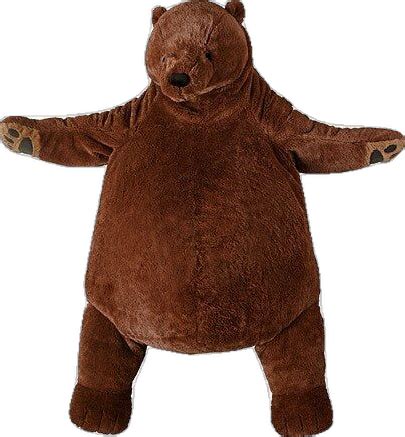 Djungelskog soft toy brown bear ikea – Artofit