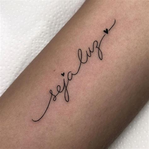Tatuagem Em Escrita