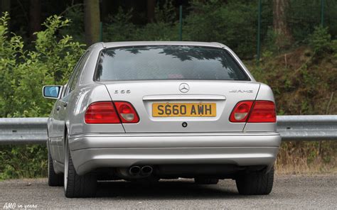Spotted: Mercedes-Benz E 55 AMG W210 - AMG In Years