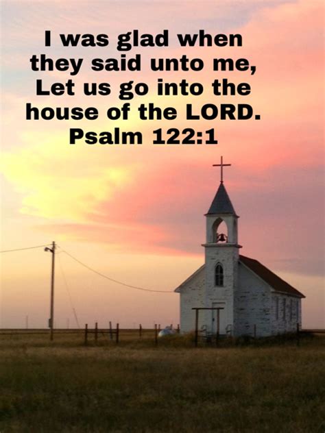 Psalms 122 1 kjv i was glad when they said unto me let us go into the