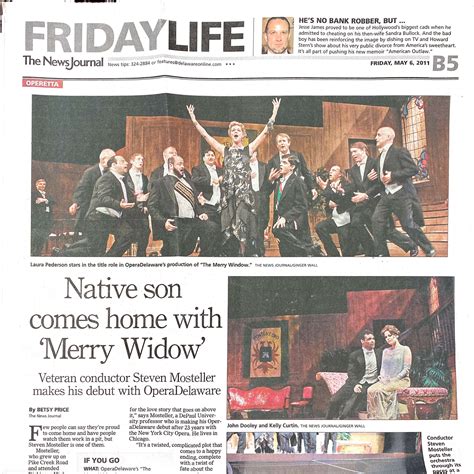 As HANNAH, THE MERRY WIDOW in THE MERRY WIDOW - Laura Pedersen, Soprano