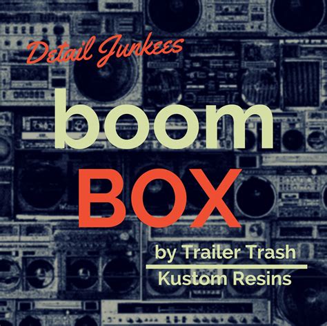 Ghetto Blaster Boombox / Trailer Trash Kustomz