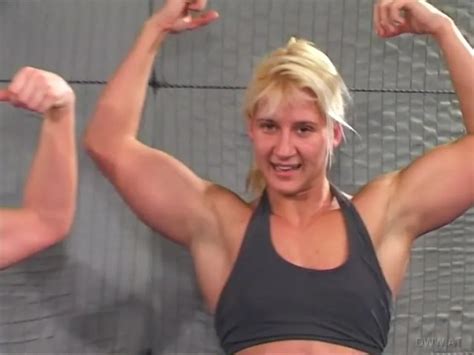 DWW Mat Classic, 2007, Legendary Antscha Vs Gorgeous Blonde Muscle Girl