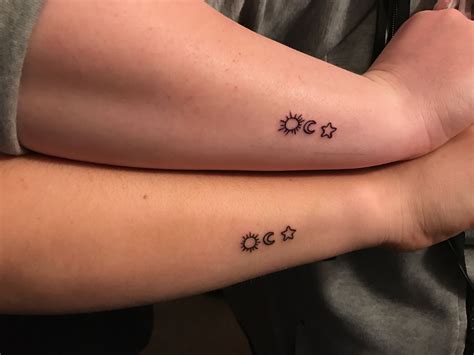 Sun Tattoos With Stars