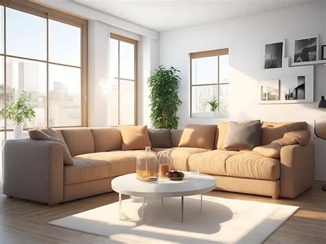 Premium Photo | Modern interiors apartment Living room