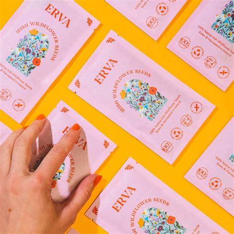 native irish wildflower seed mixture annual erva gardening