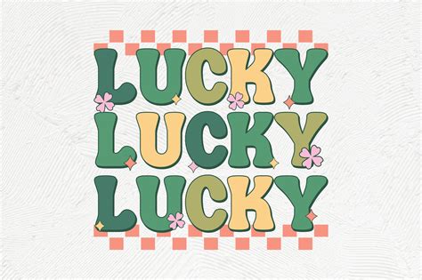 Lucky Lucky Lucky Graphic by designdotcom · Creative Fabrica