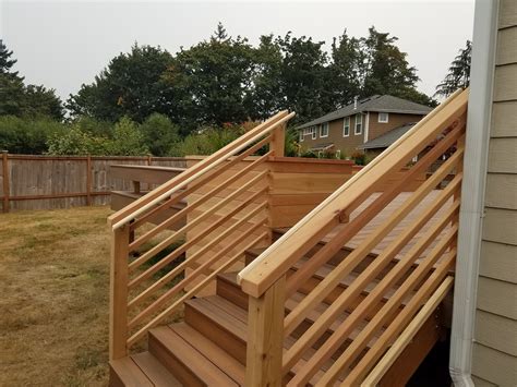 Cedar Deck Railing Plans