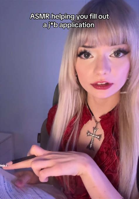 ASMR Techniques for Relaxation and Job Application Support | TikTok