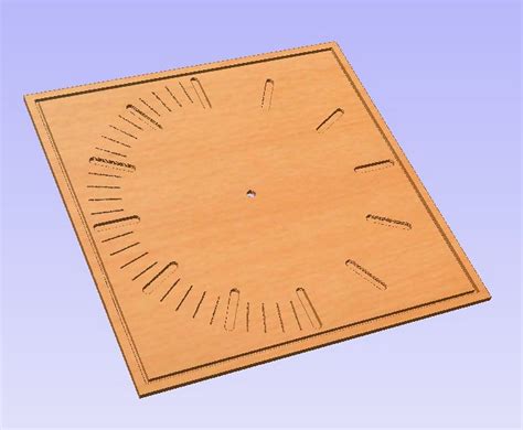 Clock Face Template SVG DXF AI - Etsy