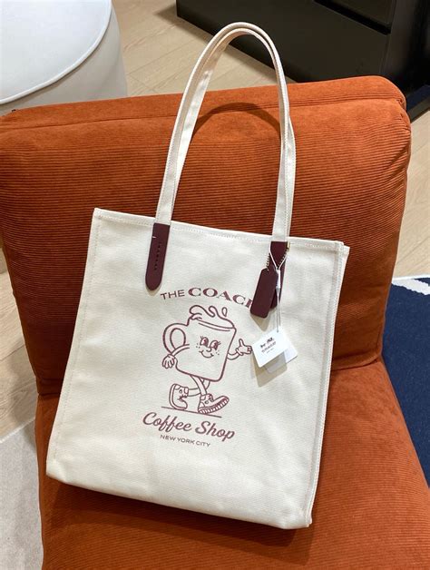 Coach Coffee Tote Bag - Authenticskincare