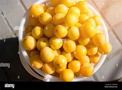 yellow fruits stock photo alamy