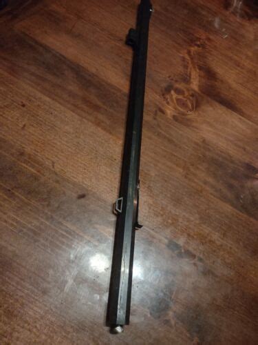 vintage cva black powder flintlock barrel  caliber   sights