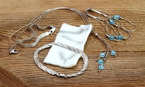 how to clean sterling silver chain that has turned black
