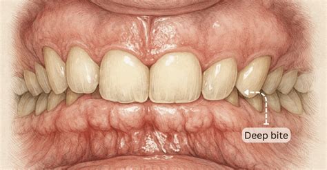 deep bite   normal   problem   treatment share