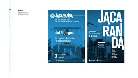 Jacaranda beach club / visual identity on Behance
