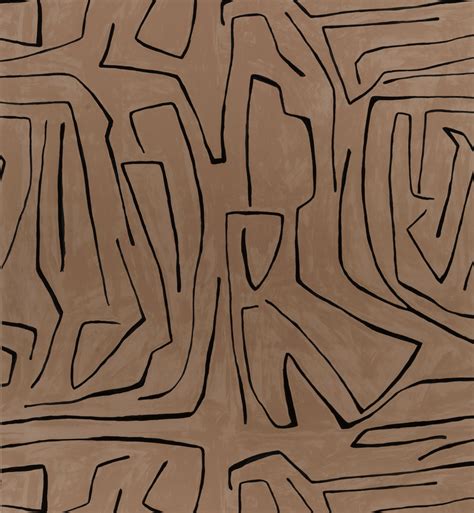 Graffito Wallpaper by Kelly Wearstler