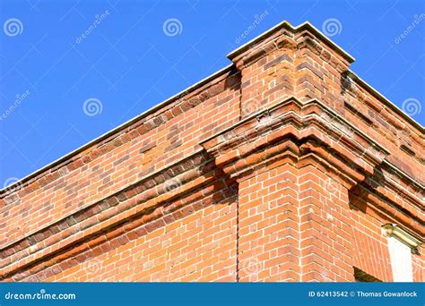 red brick building stock photo image  british building