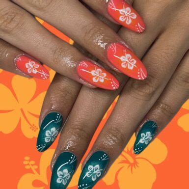 23 Tropical Nails Ideas That Bring the Beauty of the Islands to Your ...