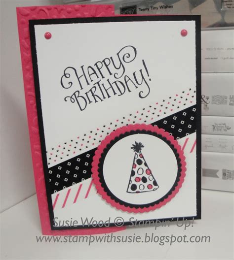 Stamp with Susie: A birthday hat!