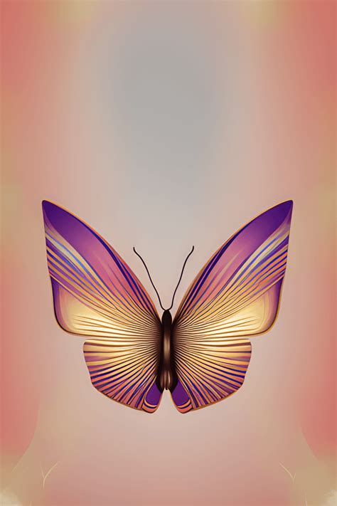 Butterfly Symmetry Digital Graphic · Creative Fabrica