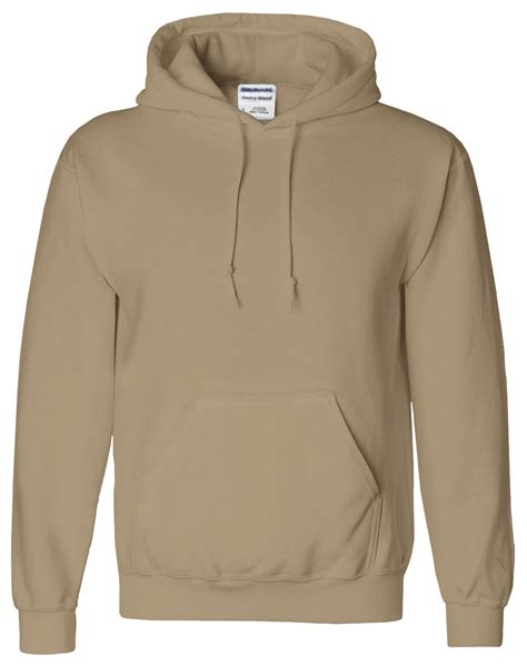 genuine gildan heavy blend plain cotton hoodie pullover sweatshirt
