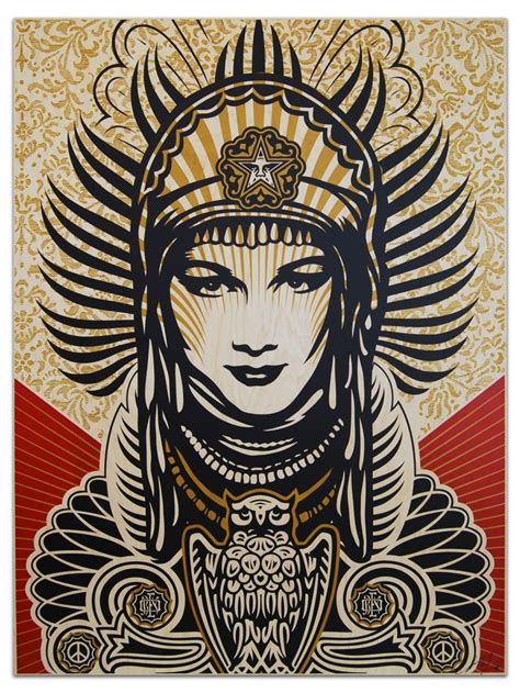shepard fairey art poster prints shepard fairey