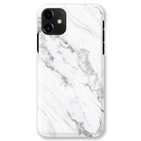 iPhone 11 Case - - Classic White Marble - Casebus