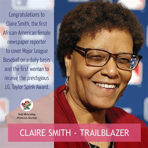 Claire Smith - Honoring a pioneering reporter and inspiration ~ Self