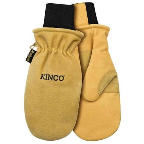 Kinco - Kinco 901T-S Men's Heatkeep Thermal Lining Premium Pigskin ...