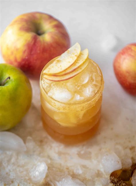 Apple Cider Cocktail with Salted Caramel Vodka