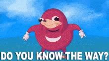 Ugandan Knuckles GIF - Ugandan Knuckles DoYouKnowTheWay - Discover ...