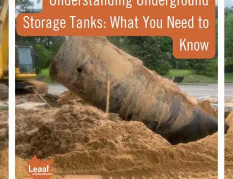 A Guide to Underground Storage Tanks (USTs) | Leaaf Environmental, LLC