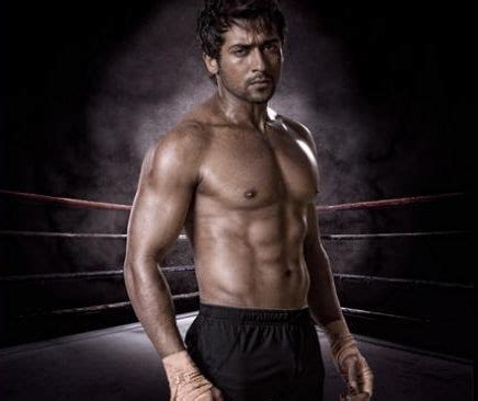 Actor Surya in Six Pack - Workout Images & Videos - Pavithran.Net