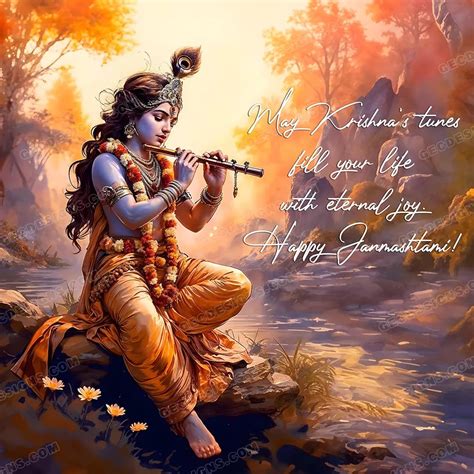 lord krishna digital art hd wallpaper happy krishna janmashtami wishes