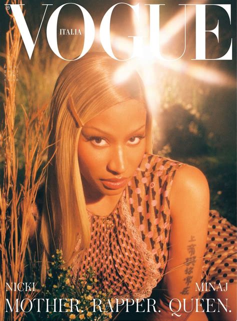 NICKI MINAJ for Vogue Italy, June 2025 – HawtCelebs