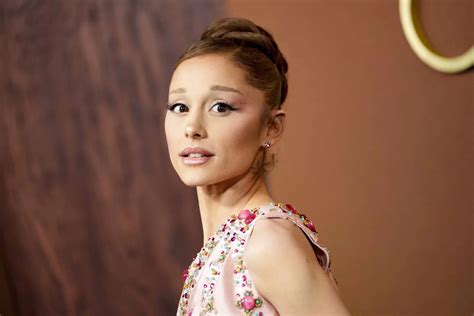 Ariana Grande Bares Her Underwear in a Completely Sheer Naked Dress